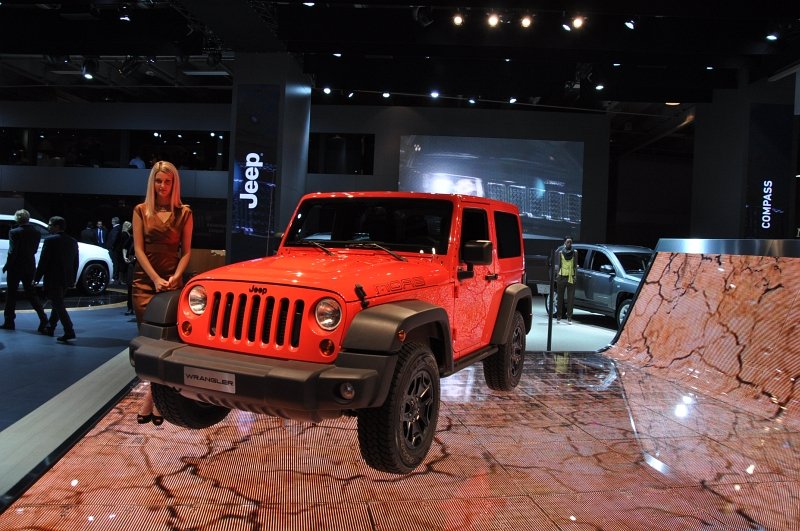 PAŘÍŽ 2012: Jeep Wrangler a Grand Cherokee