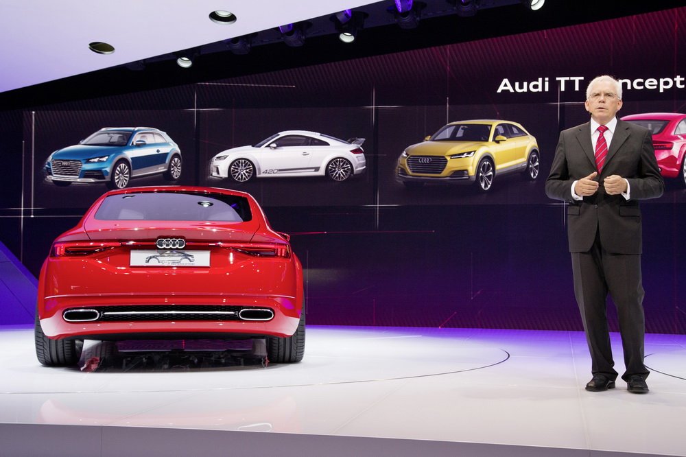 Paříž 2014 živě: Audi TT Sportback