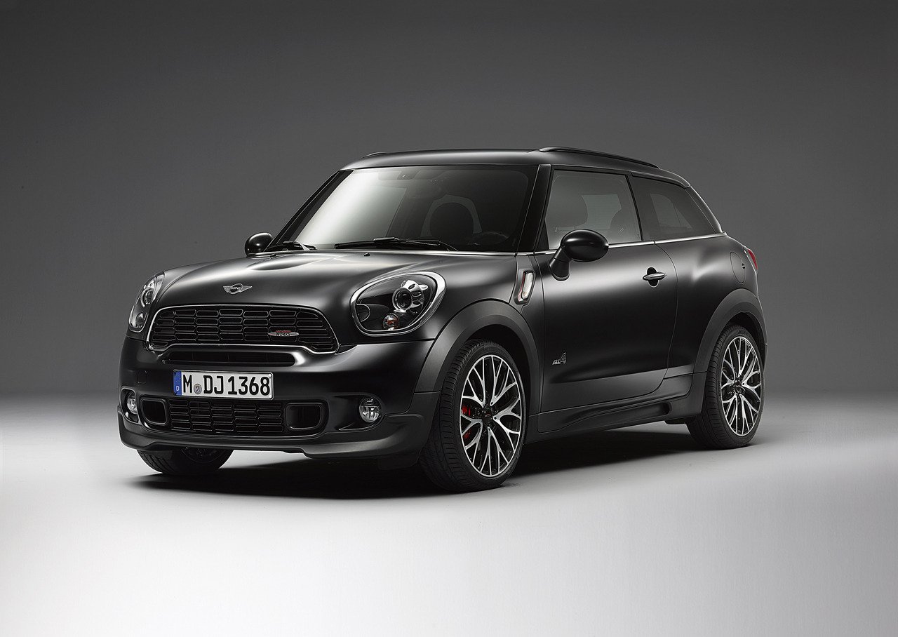 Mini Countryman a Paceman: Kompletně v černém