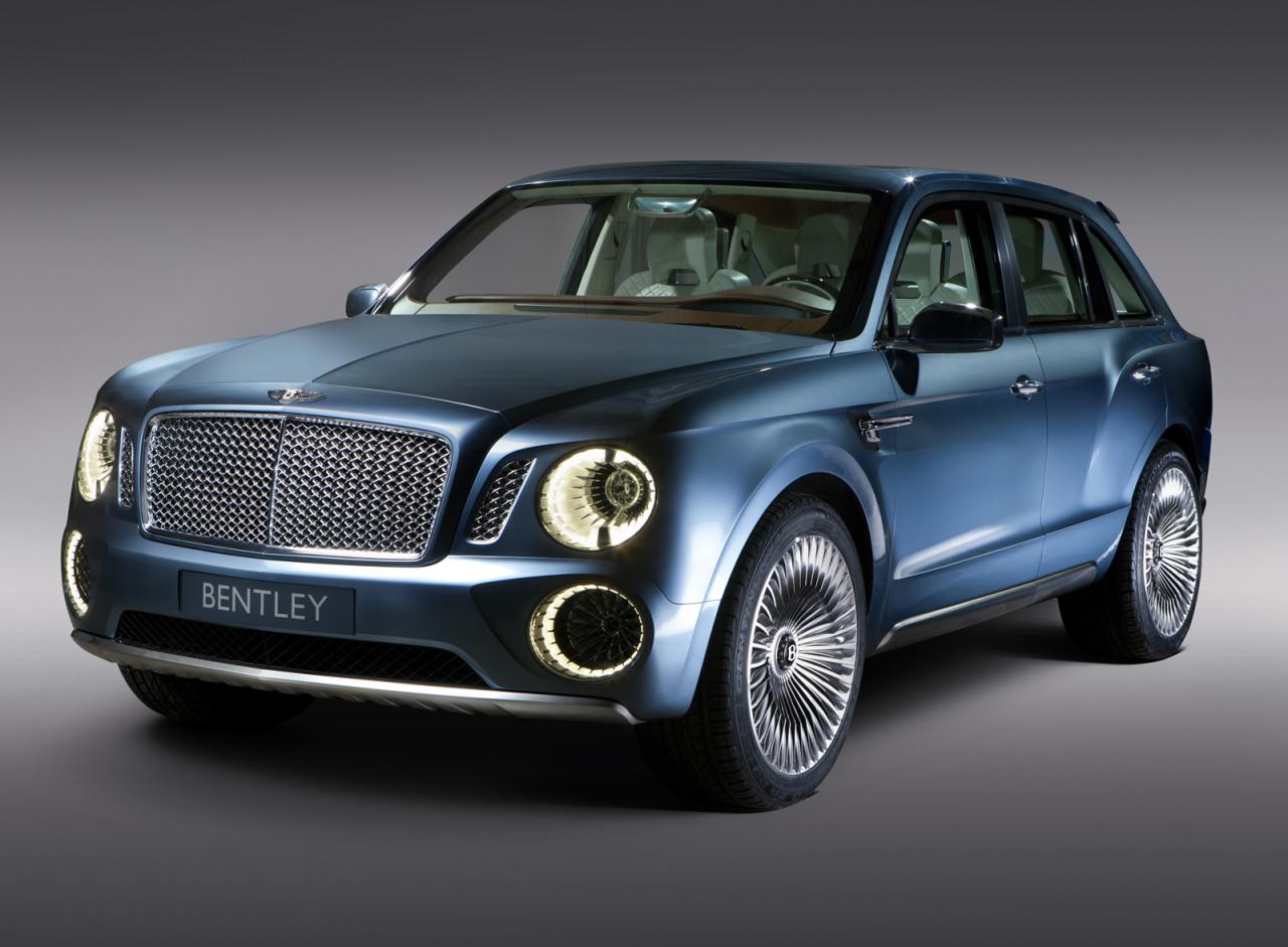 Bentley se zúčastní Dakaru 2013 se SUV EXP 9 F