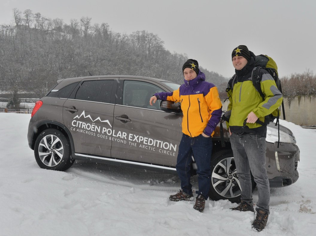 Citroën C4 Aircross: Vyráží s českou posádkou za polární kruh