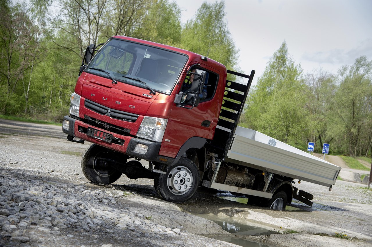 Fuso Canter nově i jako 4×4