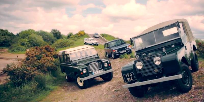 Land Rover: Chcete se svézt historickými modely? Můžete