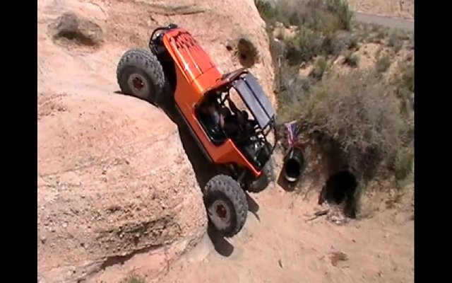 Video: Jeep Buggy šplhá po téměř kolmé stěně