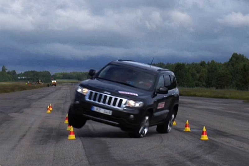 Jeep Grand Cherokee: problém v losím testu?