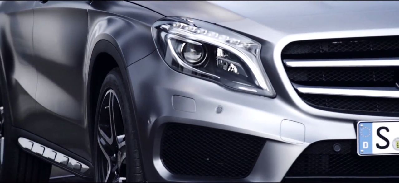 Mercedes-Benz GLA: Ukázal detaily na prvním videu