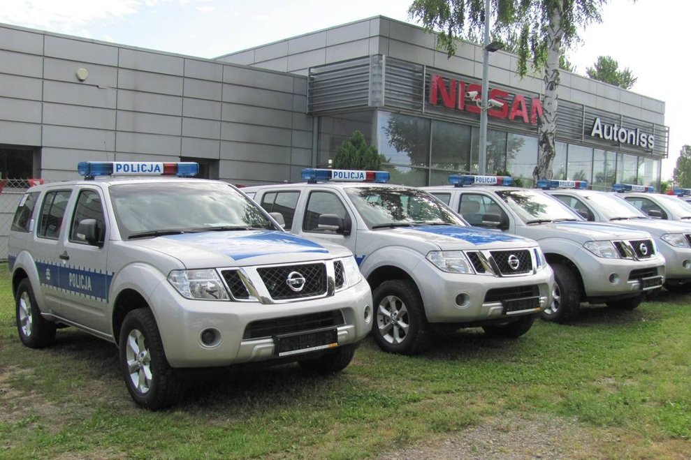 Nissan Pathfinder: Polská policie si pořídila 42 exemplářů