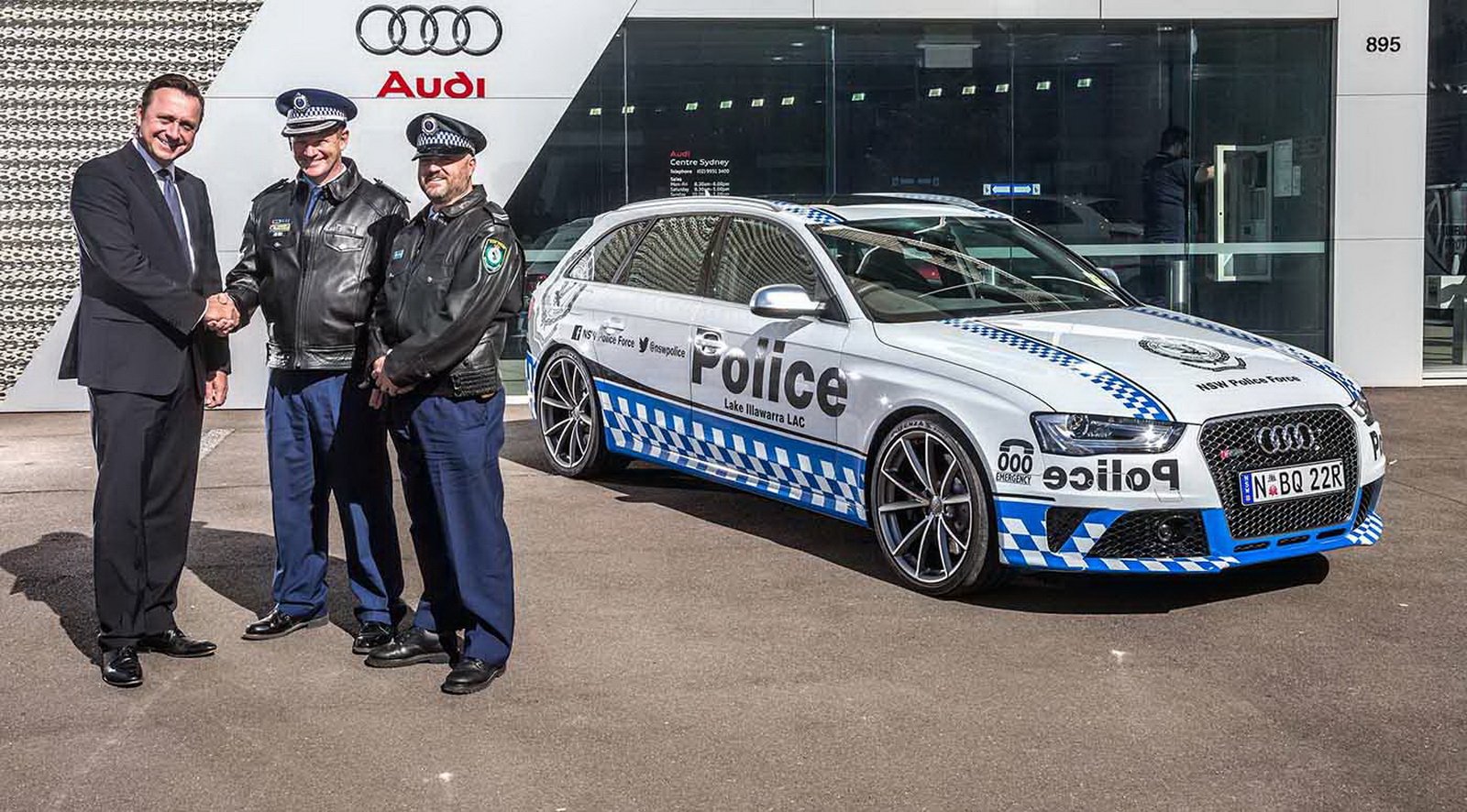 Audi RS4: Australská policie si koupila novou hračku