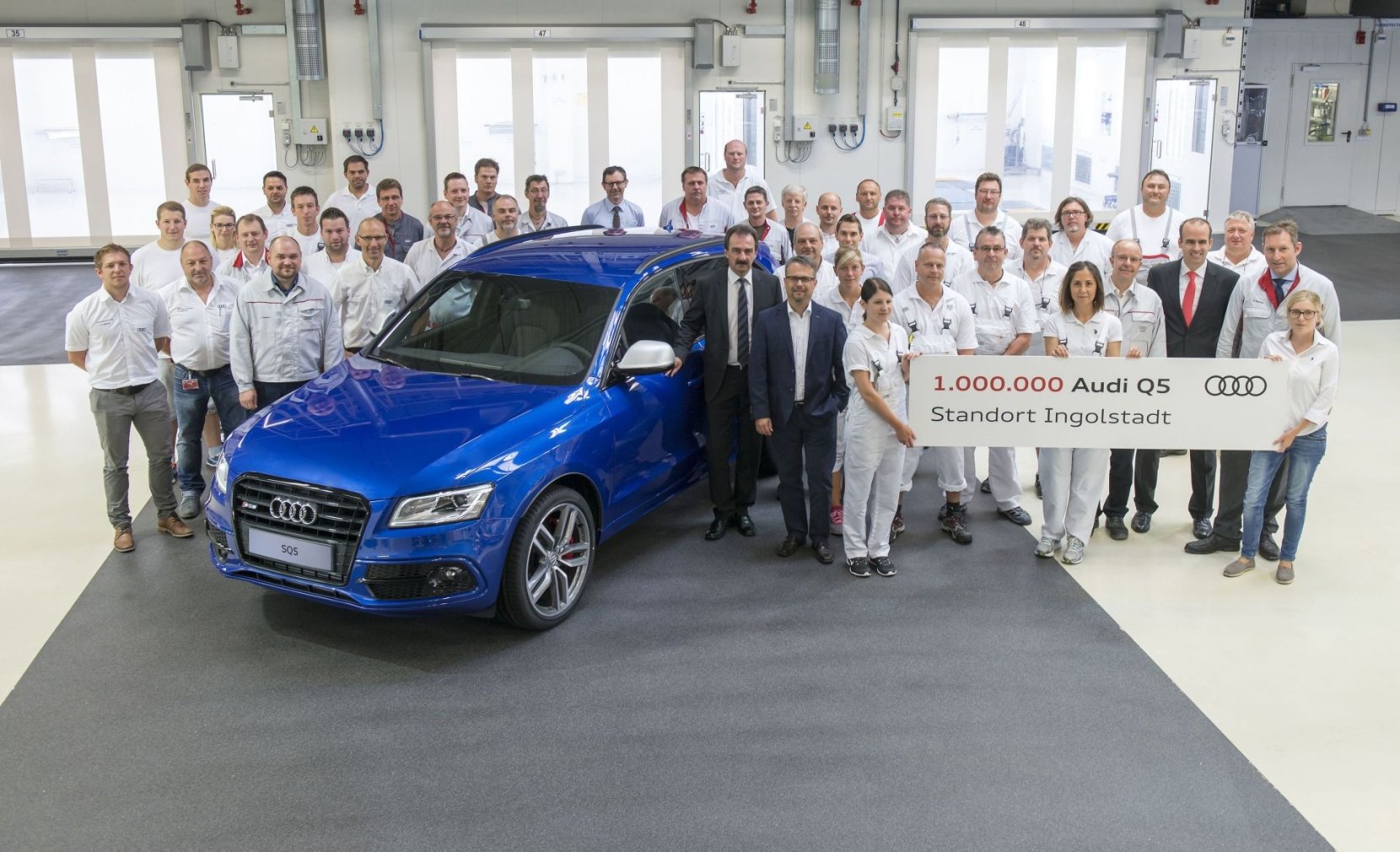 Model Audi Q5 slaví milion vyrobených ks v Německu