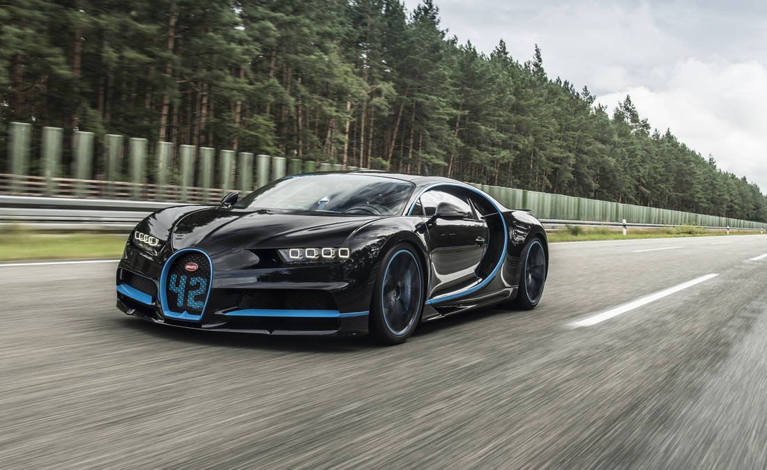 Bugatti Chiron: z 0 na 400 km/h za méně než minutu